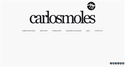 Desktop Screenshot of carlosmoles.com